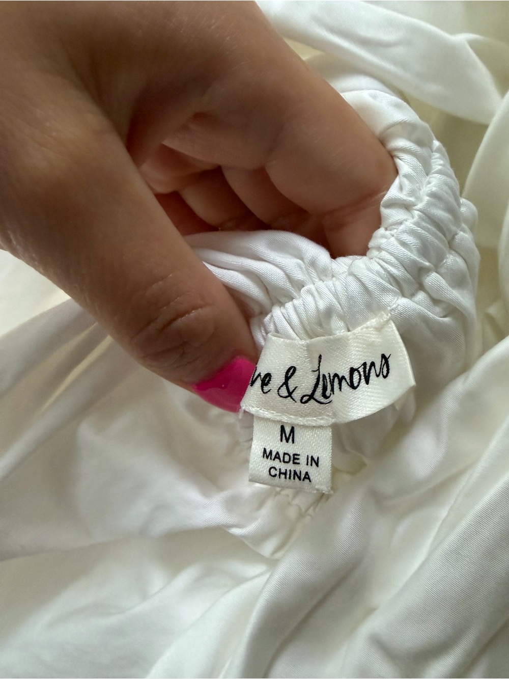 For Love & Lemons White Ruffle-Sleeve Clementine Mini Dress - Picture 5 of 5
